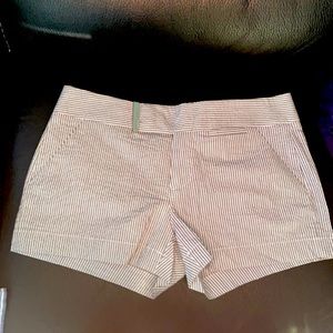 NWOT Calvin Klein Grey/Blue Seersucker Shorts